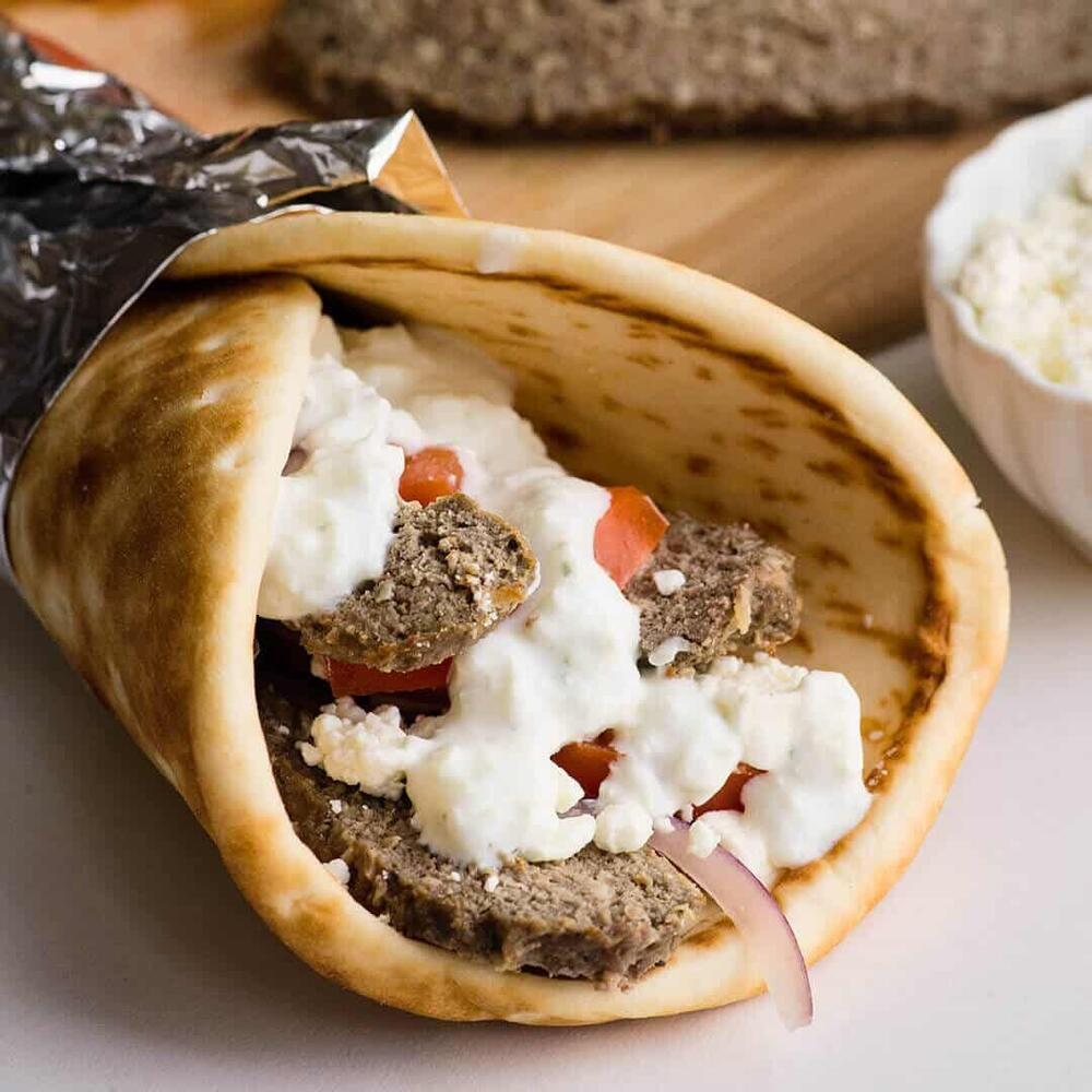 46) Grilled Lamb Gyro