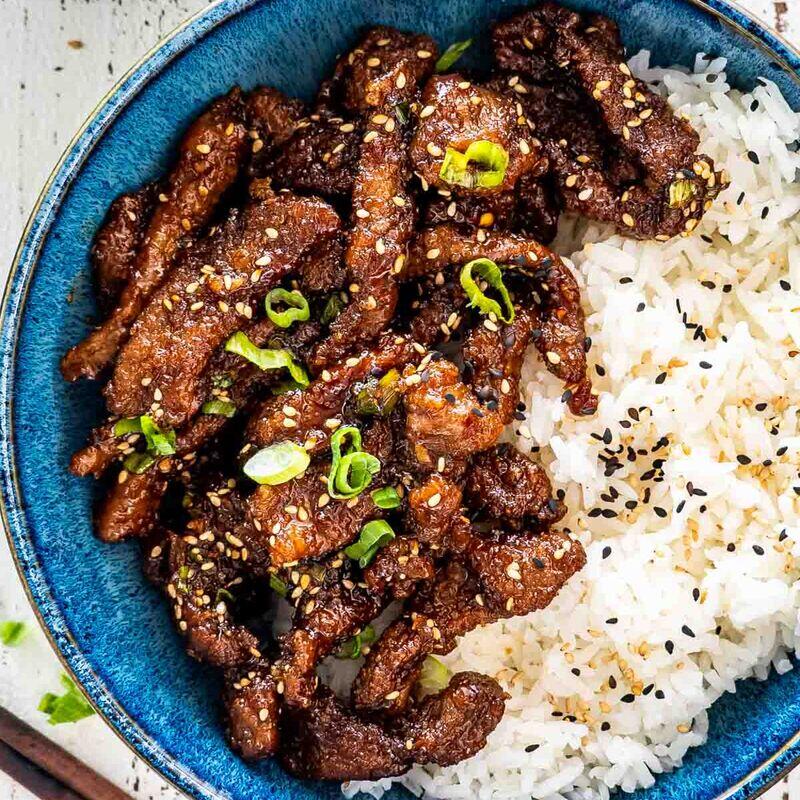 51) Beef Over Rice