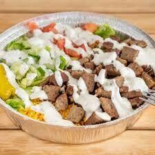 55) Beef And Lamb Over Rice