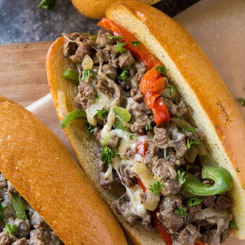 44) Philly Cheese Steak Sub