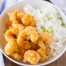 52) Shrimp Over Rice